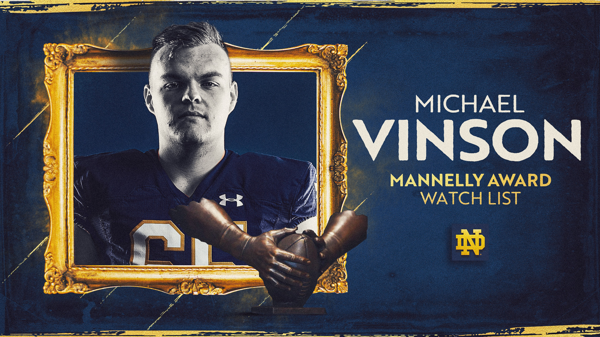 Michael Vinson Named To Patrick Mannelly Award Watch List Michael Vinson Named To Patrick Mannelly Award Watch List