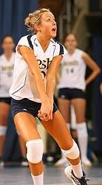 Junior Adrianna Stasiuk and the Notre Dame volleyball team will have a match on CSTV for the fourth consecutive season
