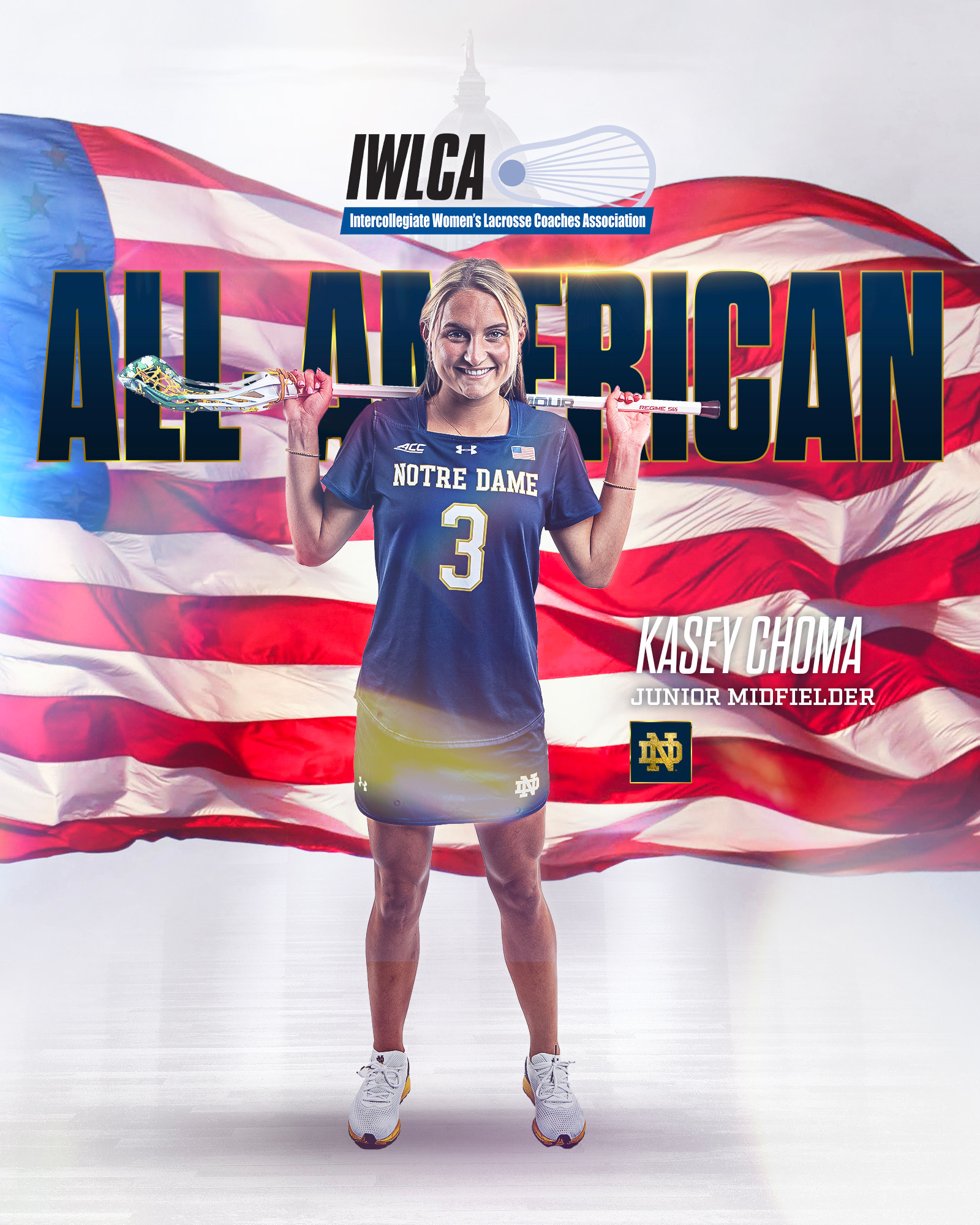 Choma Named IWLCA All-American Choma Named IWLCA All-American