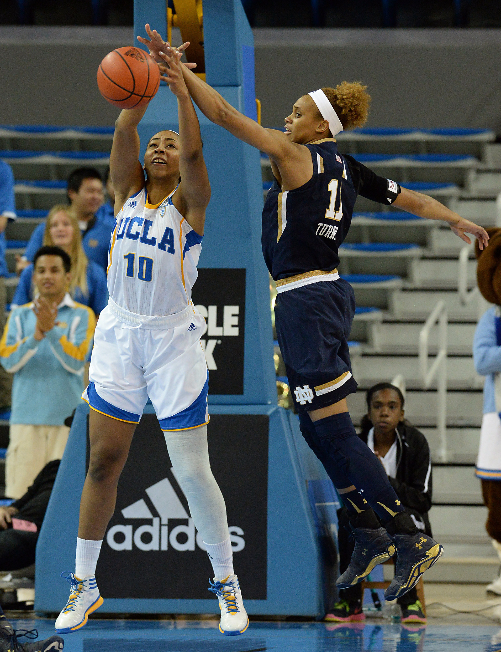 Brianna Turner Named USBWA National Freshman of the Week Notre Dame's Brianna Turner (right) was chosen as the USBWA National Freshman of the Week on Tuesday, one day after being named the ACC Freshman of the Week.
