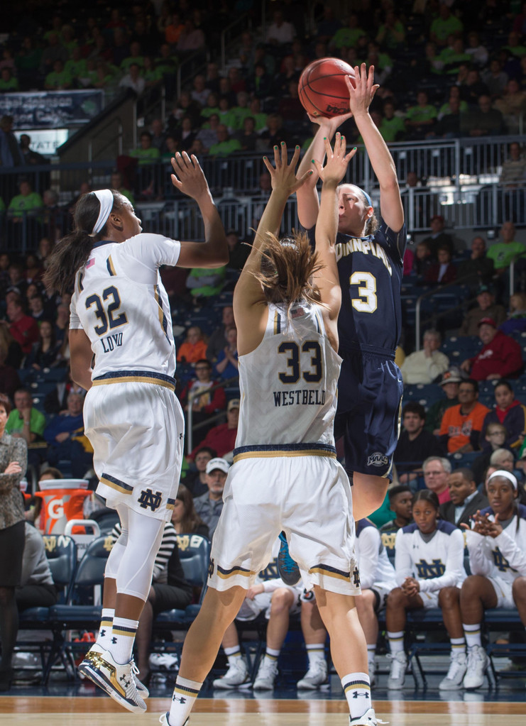 No. 2 Women's Basketball vs. Quinnipiac