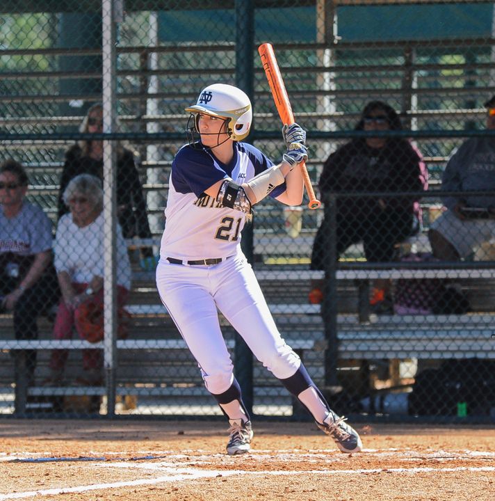 Notre Dame outfielder Karley Wester was named the 2014 ACC Freshman of the Year on Thursday