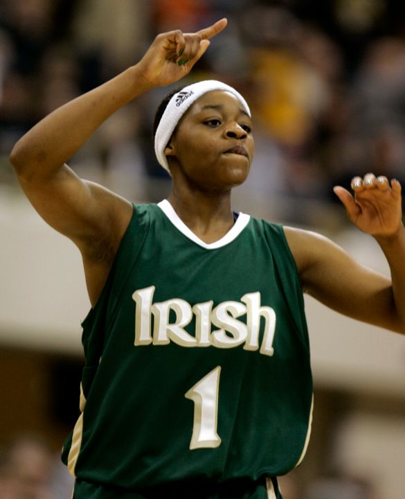 Rising senior point guard Tulyah Gaines is one of three starters (and nine monogram winners) who will be returning for Notre Dame in 2007-08.