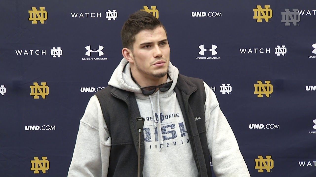 @NDFootball Drue Tranquill Press Conference - Citrus Bowl (2017)