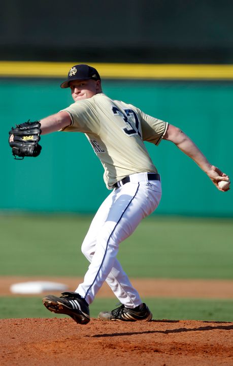 Senior RHP Cole Johnson helped the Irish to the first 1-0 game in BIG EAST tournament action since 2001.