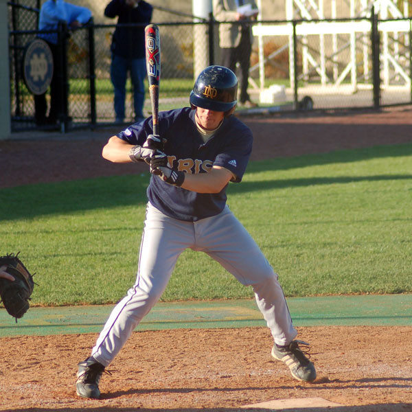 Creighton Doubles Up Notre Dame Baseball, 6-3 Greg Sherry went 2-for-3 with an RBI.