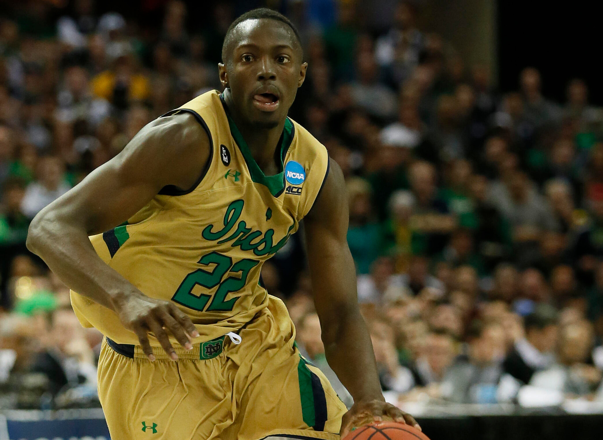 Notre Dame Drops 68-66 Decision to Kentucky Jerian Grant become the first Notre Dame guard to earn first team All-America honors since Austin Carr in 1971.