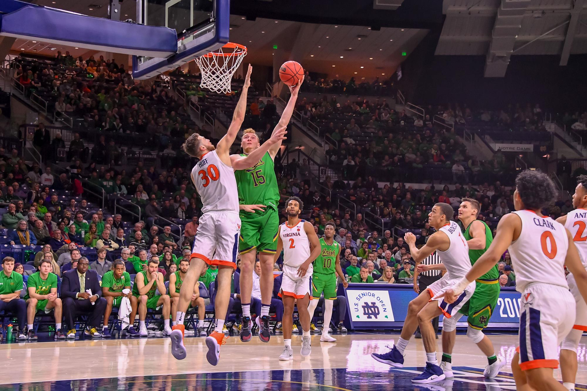 Irish And Blue Devils Renew Rivalry On Big Monday Chris Doherty vs. UVA