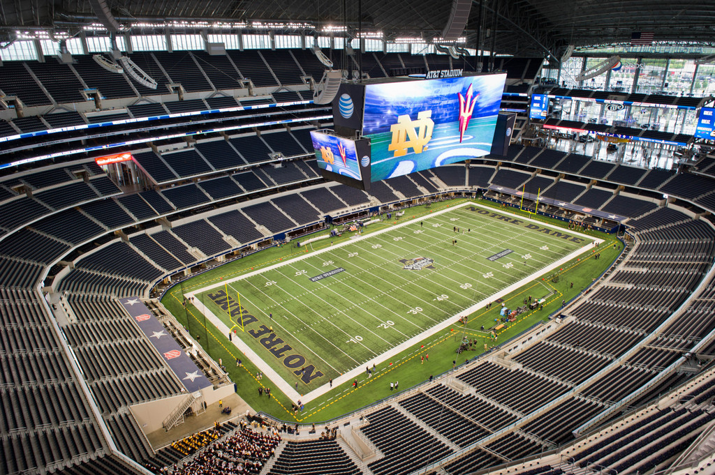 Notre Dame vs. #22/24 Arizona State (USATSI)