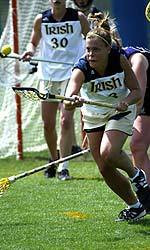 Notre Dame – Ohio State Starting Time Moved To 12:00 Noon Senior Jess Mikula and the Notre Dame women's lacrosse team closes the regular season versus Ohio State on May 7. The starting time has been changed from 1:00 p.m. (EST) to 12:00 noon (EST).