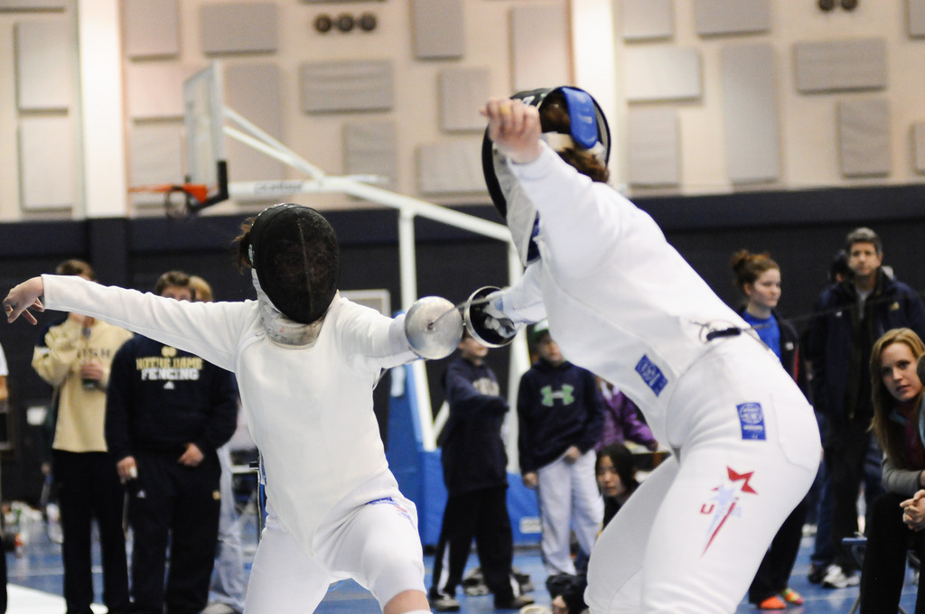 Notre Dame Fencing MFC Individules Championship on March 3, 2012