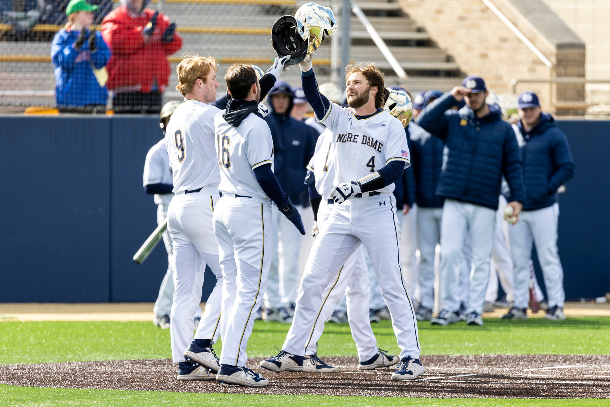 #6 Irish Power Past Tigers to Clinch Series, 8-1 #6 Irish Power Past Tigers to Clinch Series, 8-1