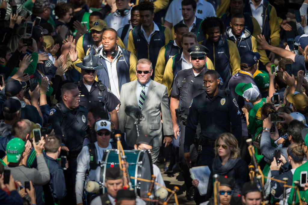 Notre Dame 41, Navy 24