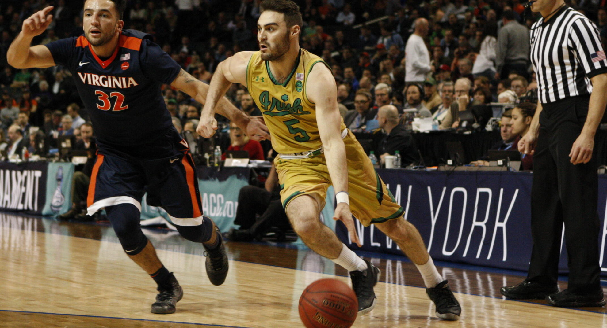 Irish Advance To ACC Semifinals With 71-58 Victory Over Virginia Irish Advance To ACC Semifinals With 71-58 Victory Over Virginia