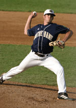 19th-Ranked Irish Claim BIG EAST Regular-Season Title For Sixth Time, After 6-2 Win Over Villanova (full recap) Jeff Manship improved to 9-1 after the 6-2 win over Villanova while making a strong final statement for BIG EAST pitcher-of-the-year honors (photo by Pete LaFleur).