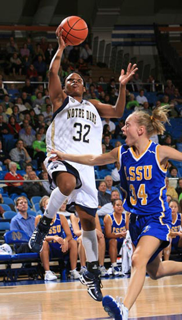 Irish Fall At DePaul In Regular Season Finale, 87-73 Senior guard Breona Gray turned in her second-highest scoring night of the season with 15 points in an 87-73 loss at DePaul on Monday evening.