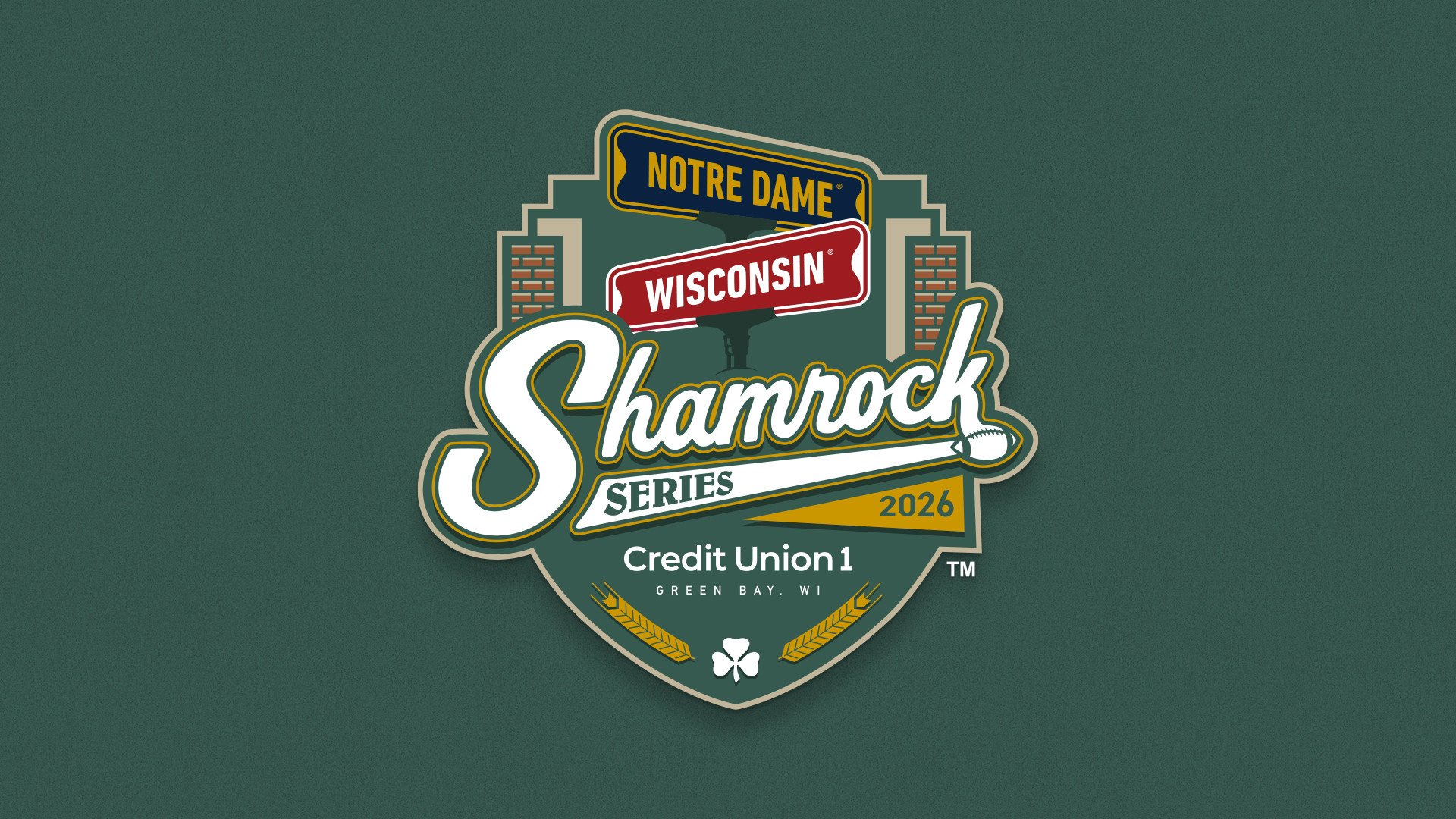 Notre Dame Releases Official Logo for 2026 Shamrock Series Game Notre Dame Releases Official Logo for 2026 Shamrock Series Game