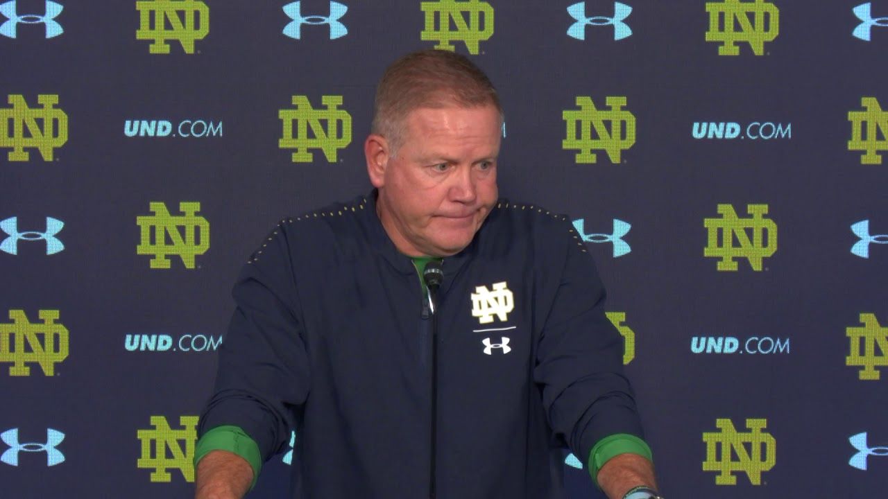 Brian Kelly Press Conference September 6th, 2018 Ball State Week