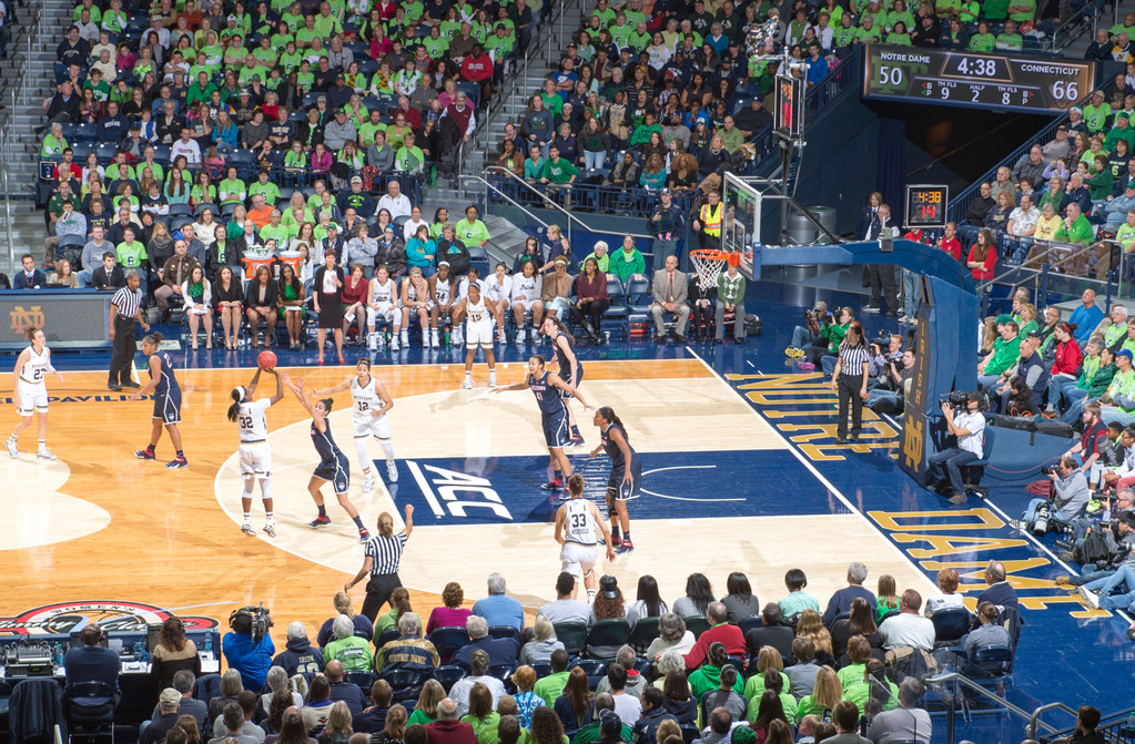 No.2 Women's Basketball vs. No. 3 UConn (USA Today)