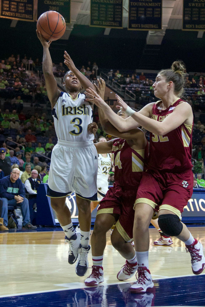 No. 2 Women's Basketball vs. Boston College