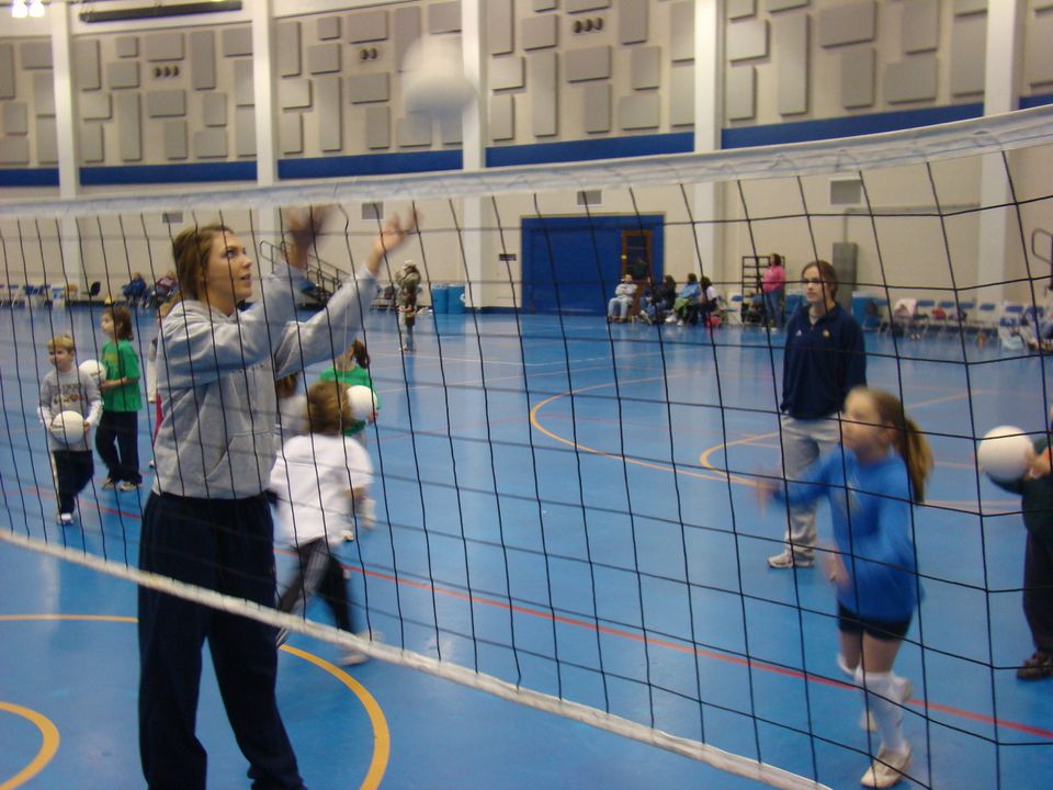 Notre Dame Volleyball Irish Spikers Clinic