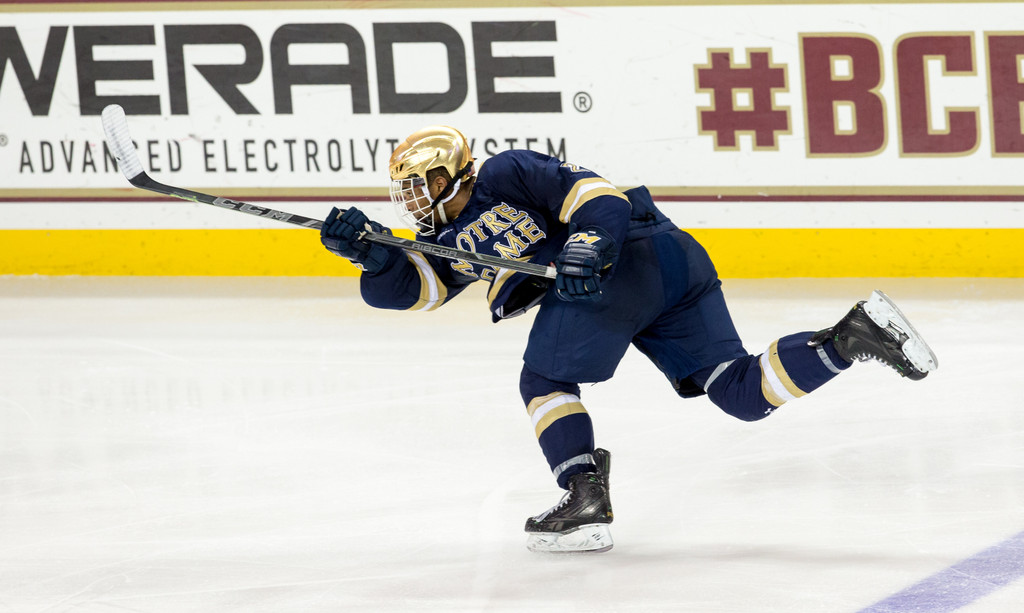 Notre Dame Defeats Boston College 4-3 (Dec. 10, 2015)