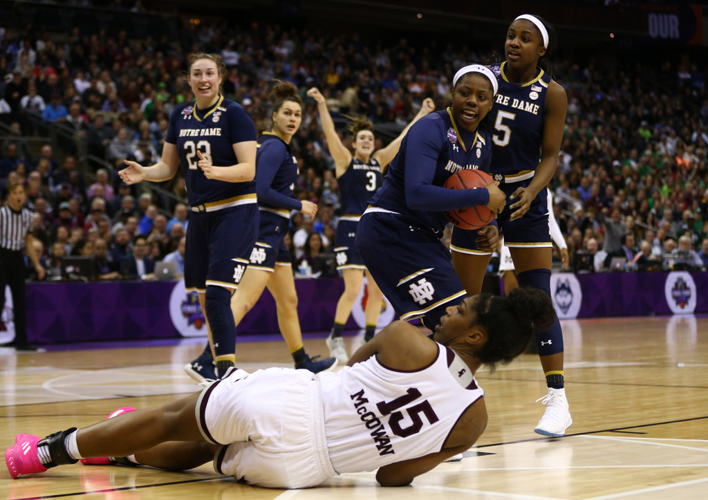 NCAA National Championship: ND WBB 61, Mississippi State 58 (USATSI)