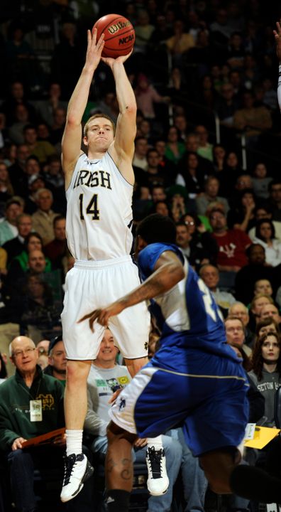 Scott Martin averaged 16.0 points and 5.5 rebounds in Notre Dame's two BIG EAST Tournament games
