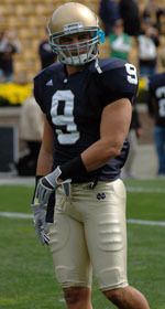 Tom Zbikowski was the 86th player selected in the 2008 NFL Draft.