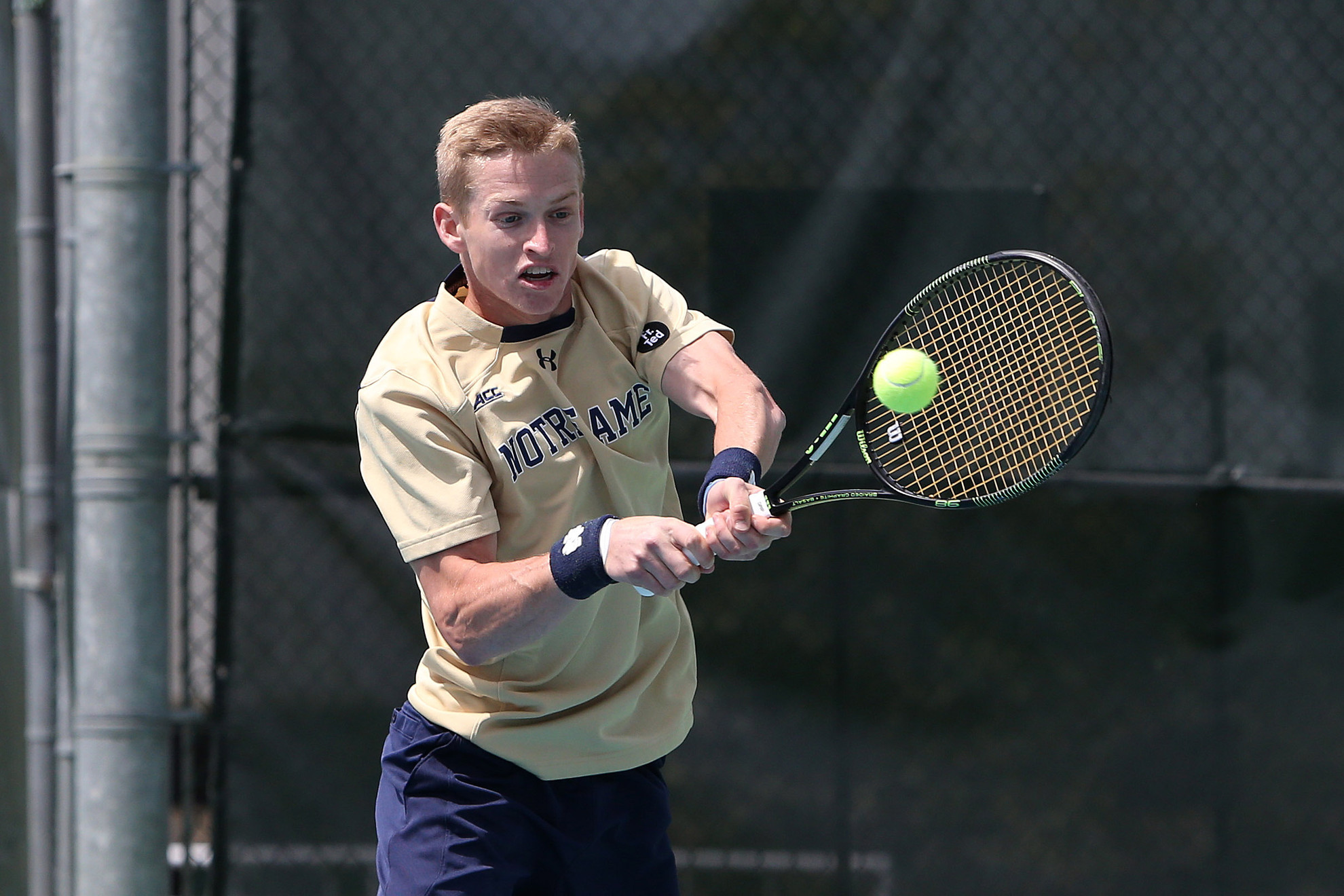 No. 36 Irish Fall To No. 12 Illini 5-2 Junior Josh Hagar
