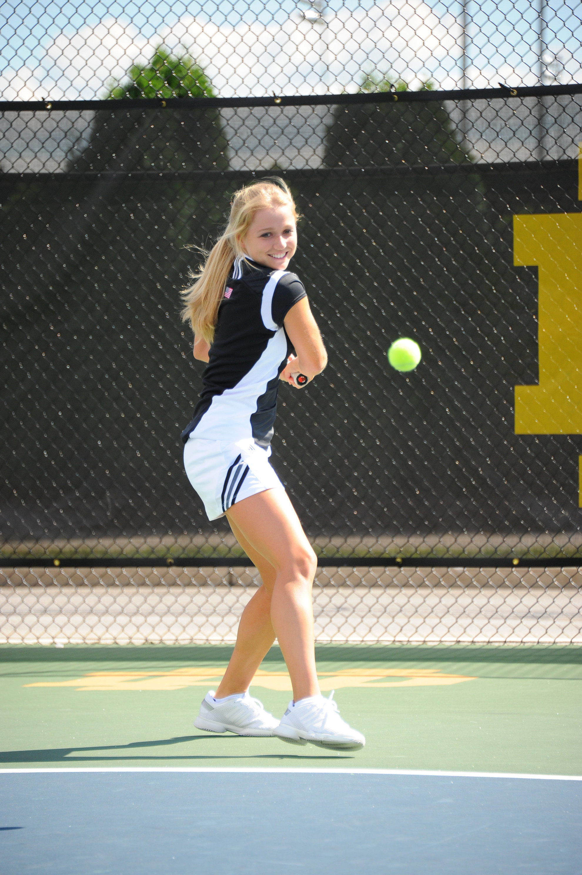 California Sweet But Irish Strong Freshman Monica Robinson is ranked No. 26 in doubles with senior Jennifer Kellner to start the season.