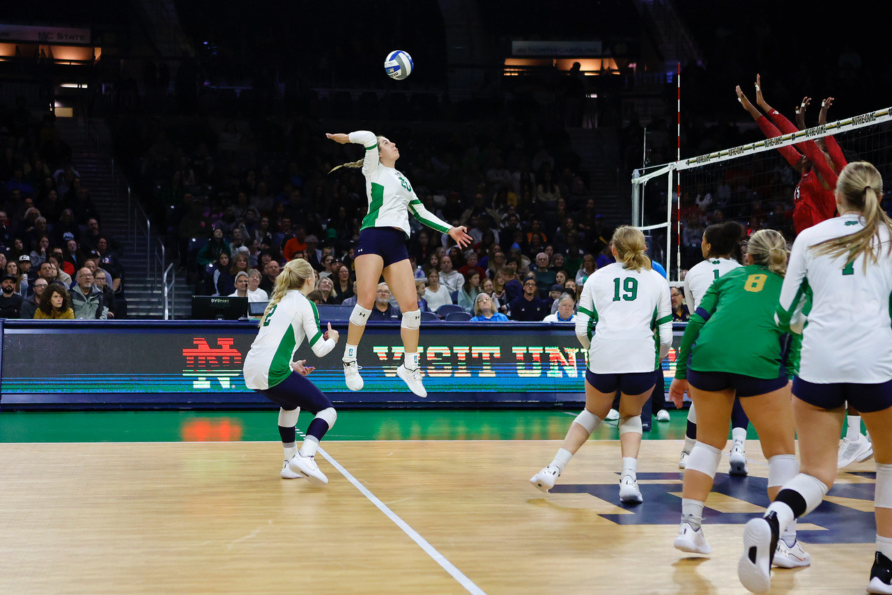 Irish Fall to No. 4 Louisville in Final Home Match Irish Fall to No. 4 Louisville in Final Home Match