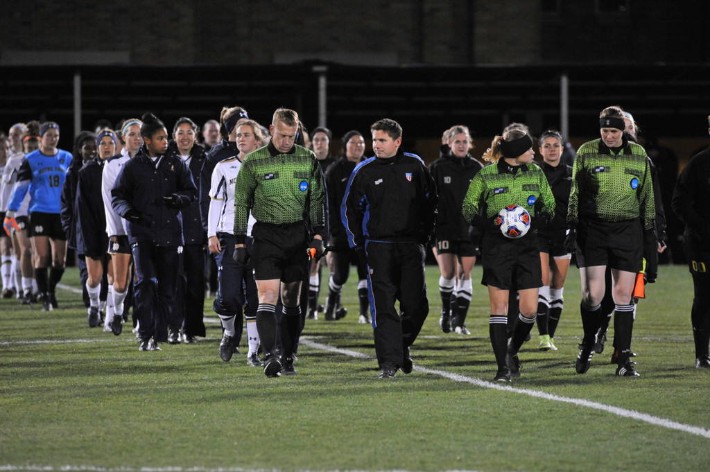 NCAA Soccer Championship Round 1 - Notre Dame vs. Oakland