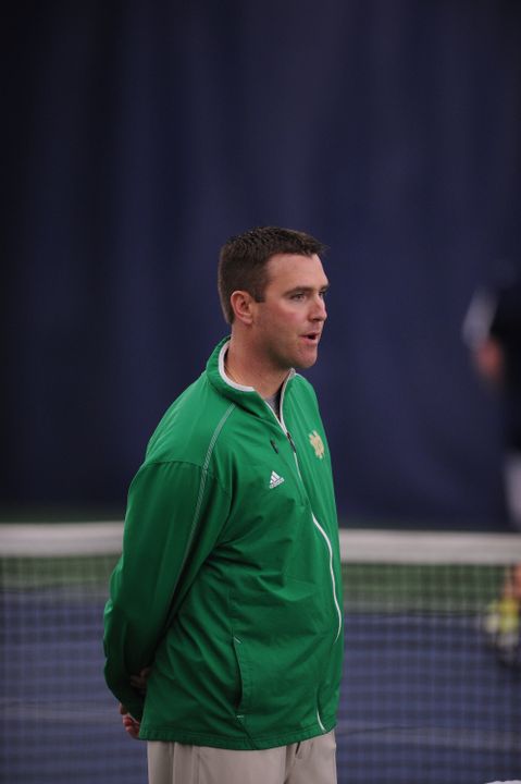 Head coach Ryan Sachire and the Irish men's tennis team are hosting two clinics Saturday to raise money for the MS Society.