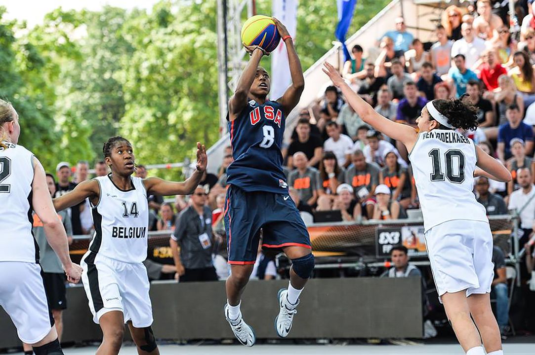 Notre Dame junior All-America guard Jewell Loyd averaged a team-high 7.3 points per game (second-best in the tournament) to help the USA to the gold medal at the FIBA 3x3 World Championship on Sunday in Moscow, Russia.