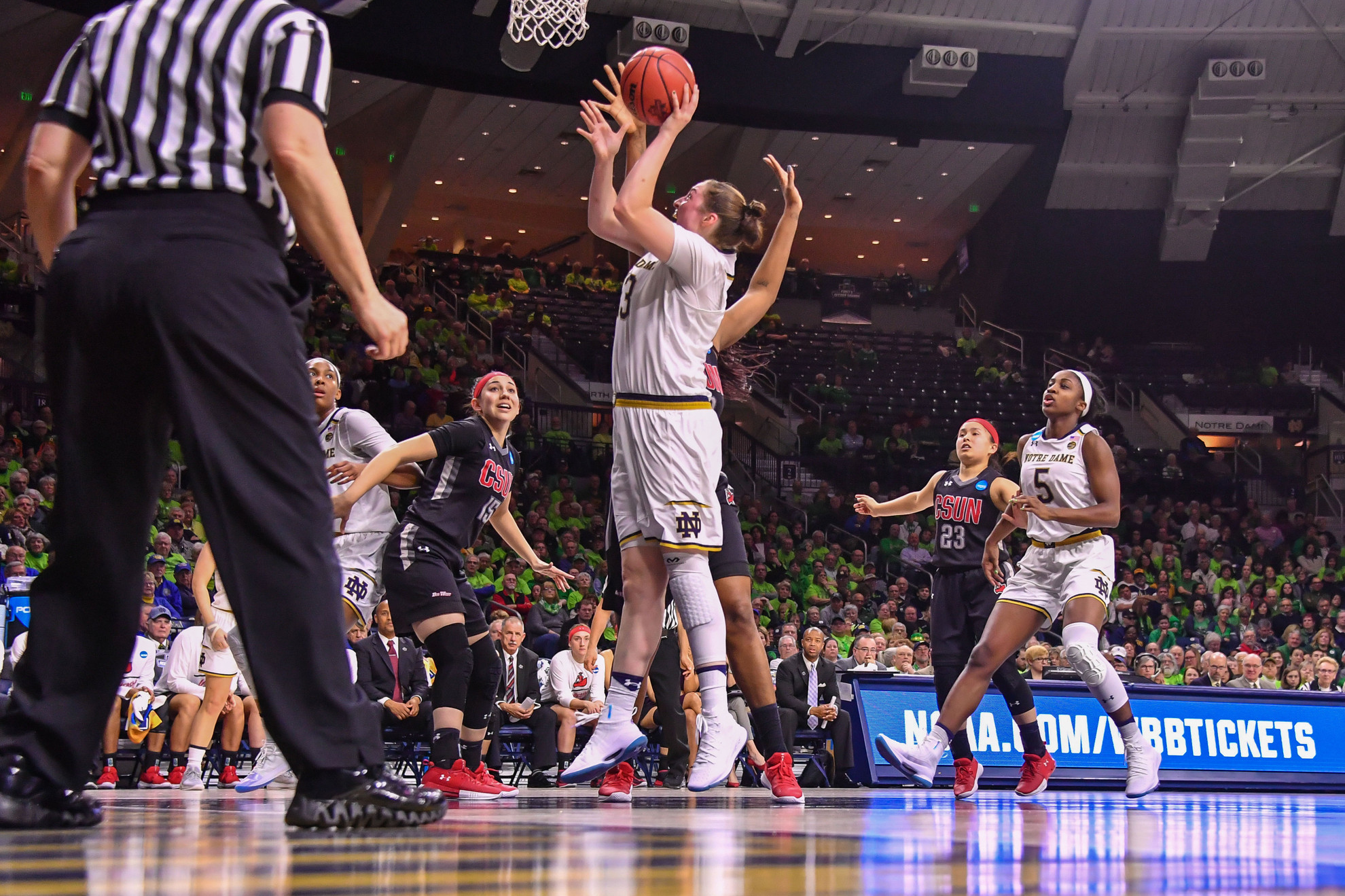 No. 1 Irish Conquer No. 16 CSUN, 99-81 No. 1 Irish Conquer No. 16 CSUN, 99-81
