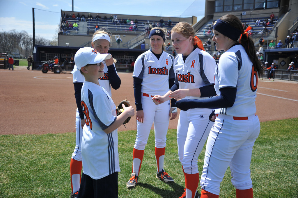 2014 Notre Dame Strikeout Cancer Doubleheader