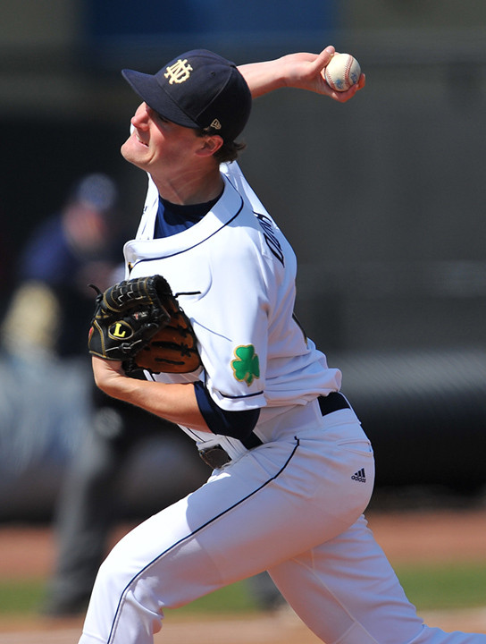 Notre Dame, West Virginia To Play Doubleheader Saturday Junior RHP Brian Dupra struck out 10, his second straight outing with at least 10 punch outs.