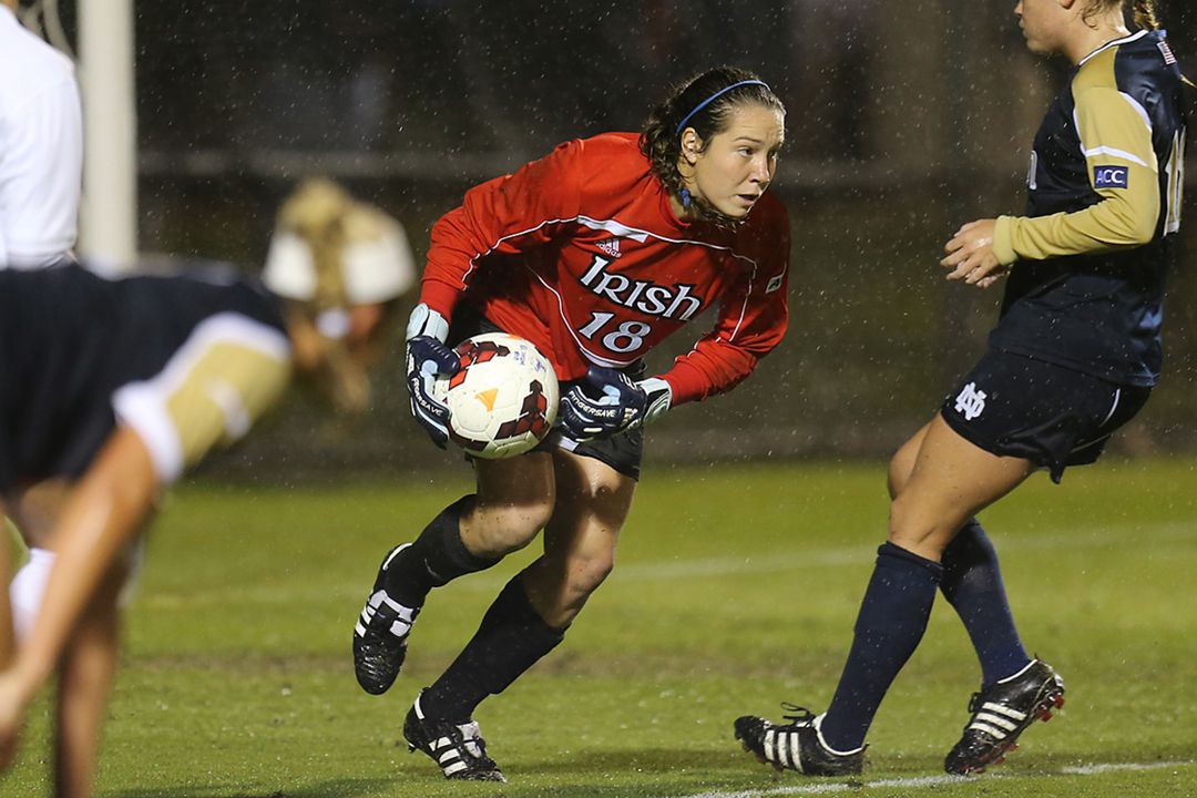 Sophomore goalkeeper Kaela Little made six saves over the full 110 minutes in a 0-0 draw at #4 Stanford on Sunday