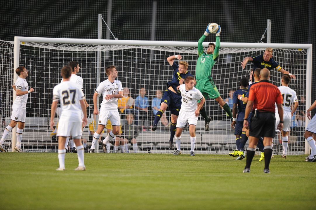 Junior goalkeeper Chris Hubbard made two saves to notch his sixth solo shutout of 2015 in a 0-0 draw at Virginia Tech on Friday night