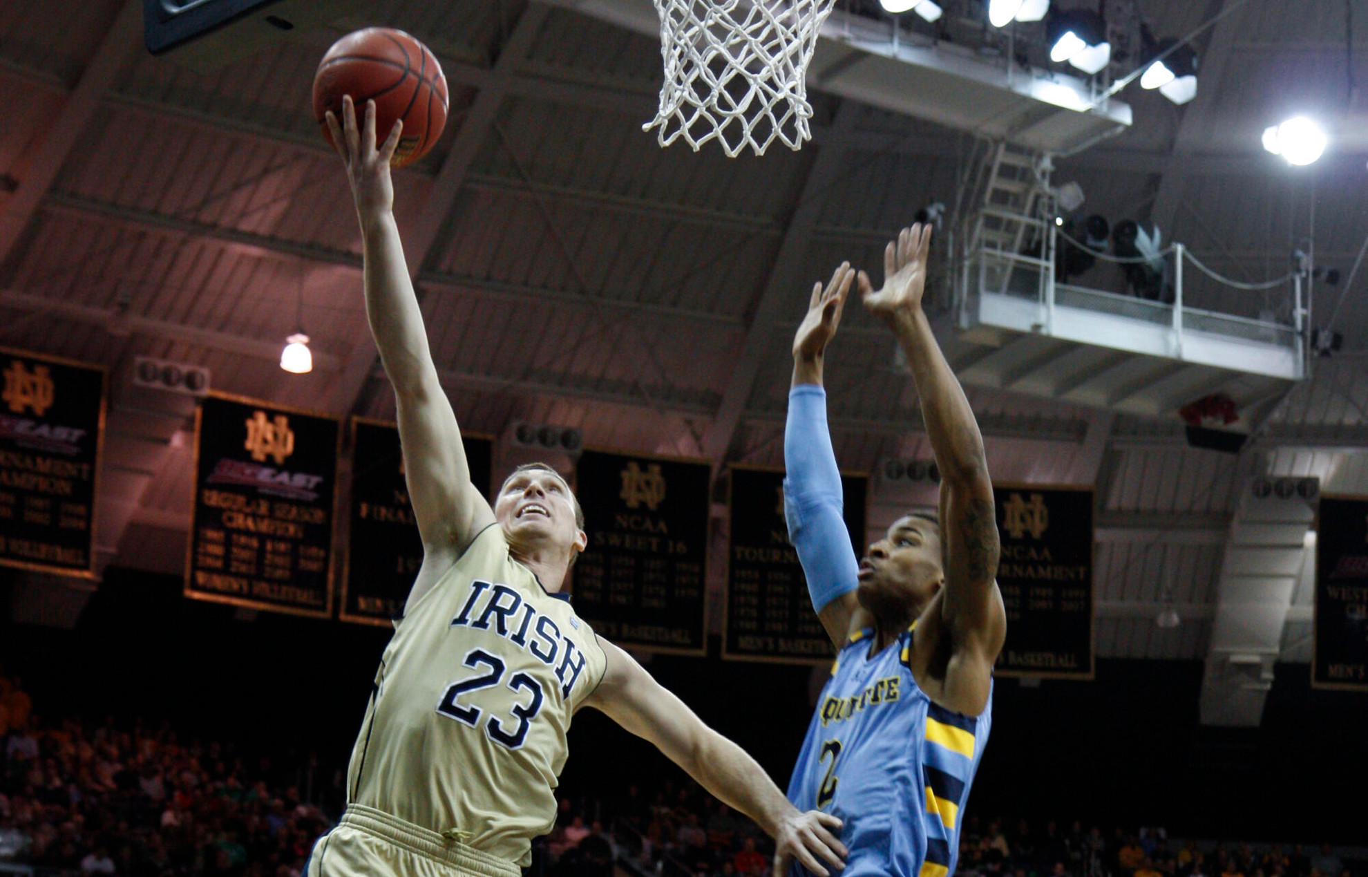 No. 16 Irish Beat Marquette, 80-75 Ben Hansbrough
