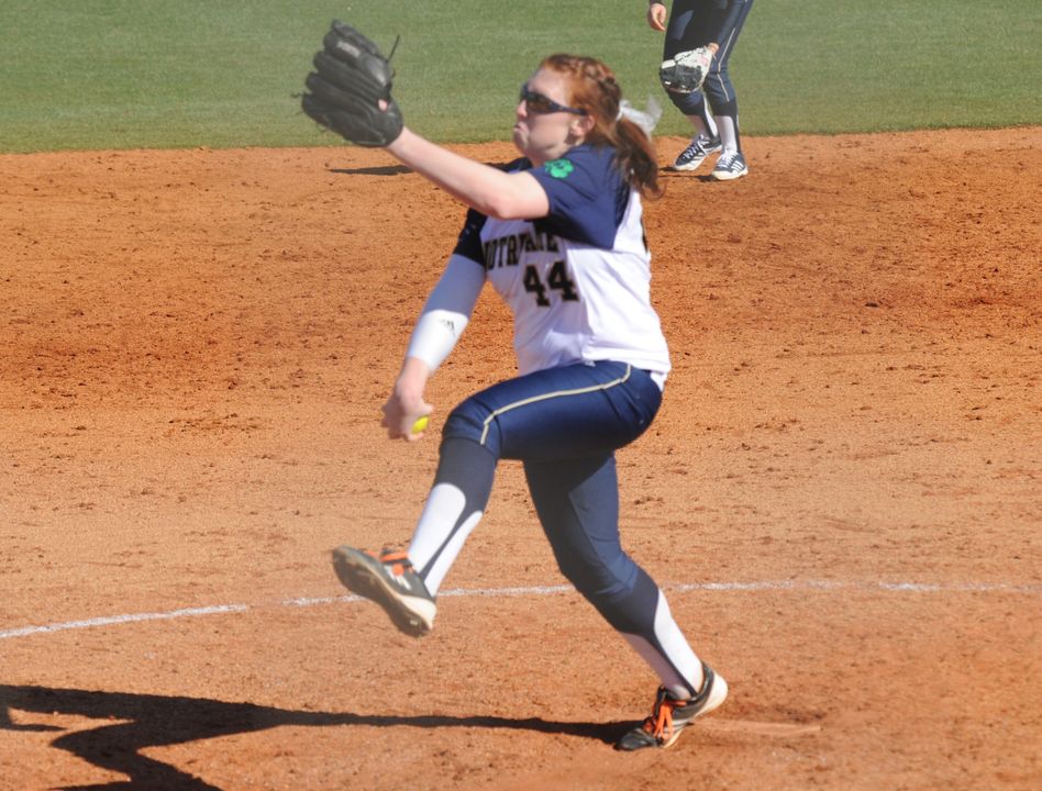 Junior Laura Winter was named BIG EAST Pitcher of the Week Monday.