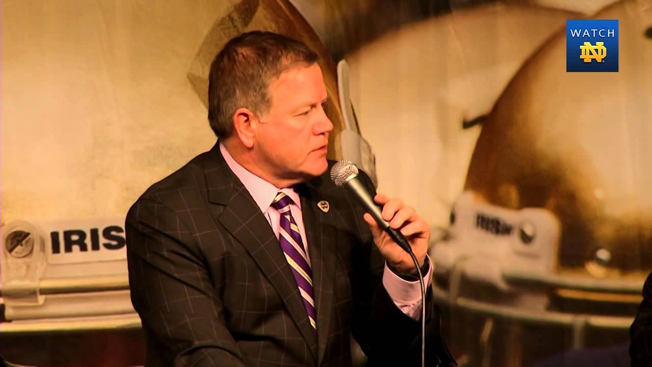 FB - Brian Kelly at Louisville Luncheon