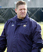Blue-Gold Game Notes Irish fans will get a preview of the 2005 Notre Dame football team on Saturday, during the 76th Annual Blue-Gold Game.