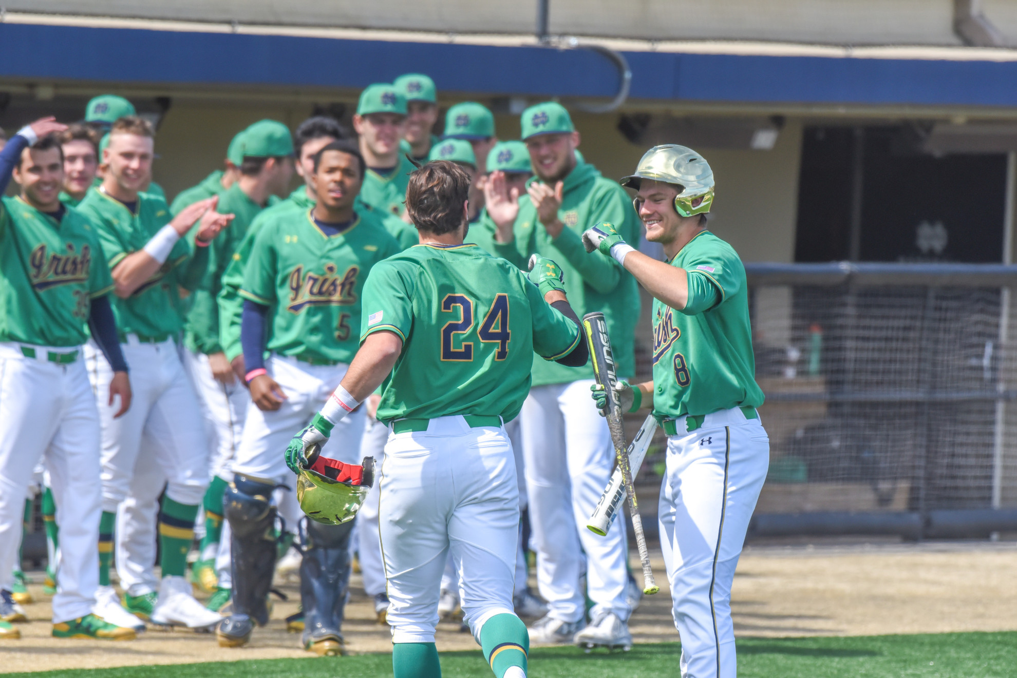 Brown Lifts Irish to Series Win Brown Lifts Irish to Series Win