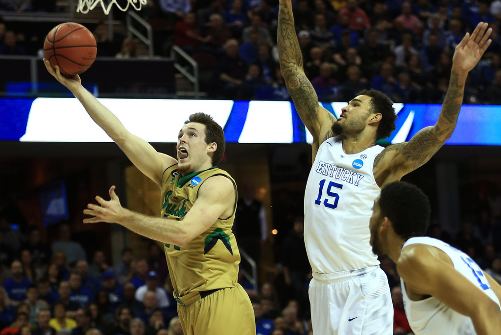 NCAA Men's Elite Eight: Notre Dame vs. Kentucky