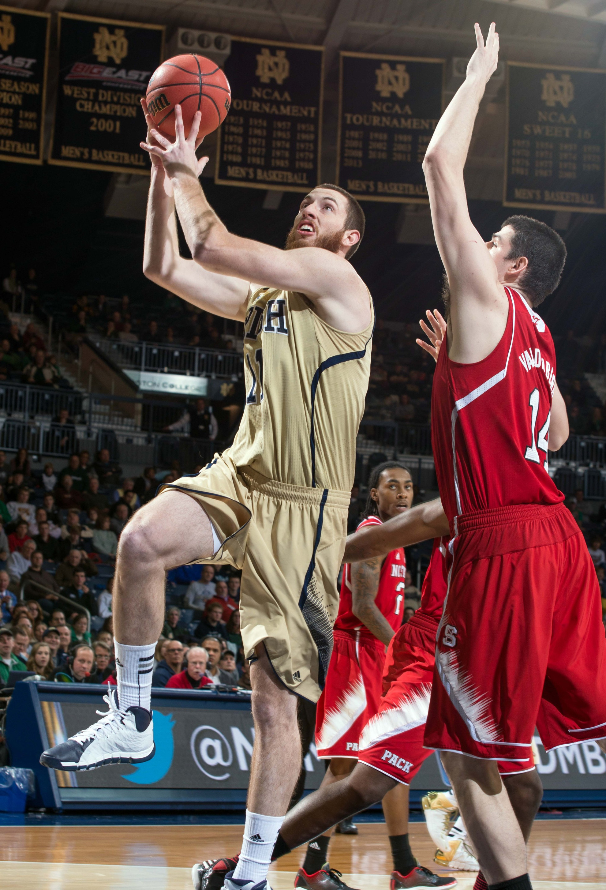 Irish Head To Georgia Tech For First ACC Road Test Senior center Garrick Sherman averaged 17.5 points and 13.0 rebounds during the first two ACC games.