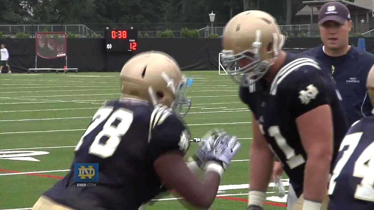 Practice Highlights - Aug. 13, 2012 - Notre Dame Football