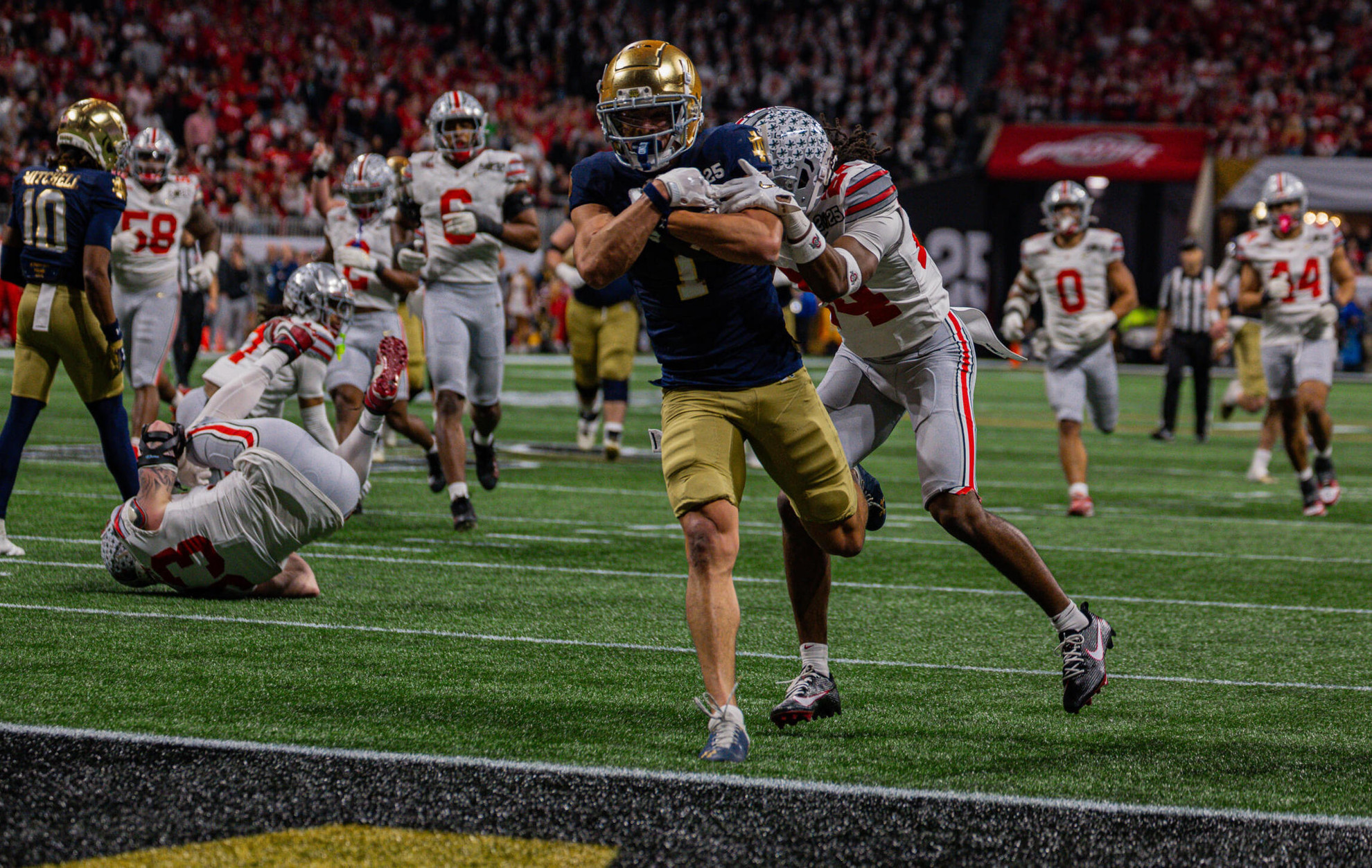 Irish Comeback Falls Short In Title Game Loss To Ohio State Irish Comeback Falls Short In Title Game Loss To Ohio State