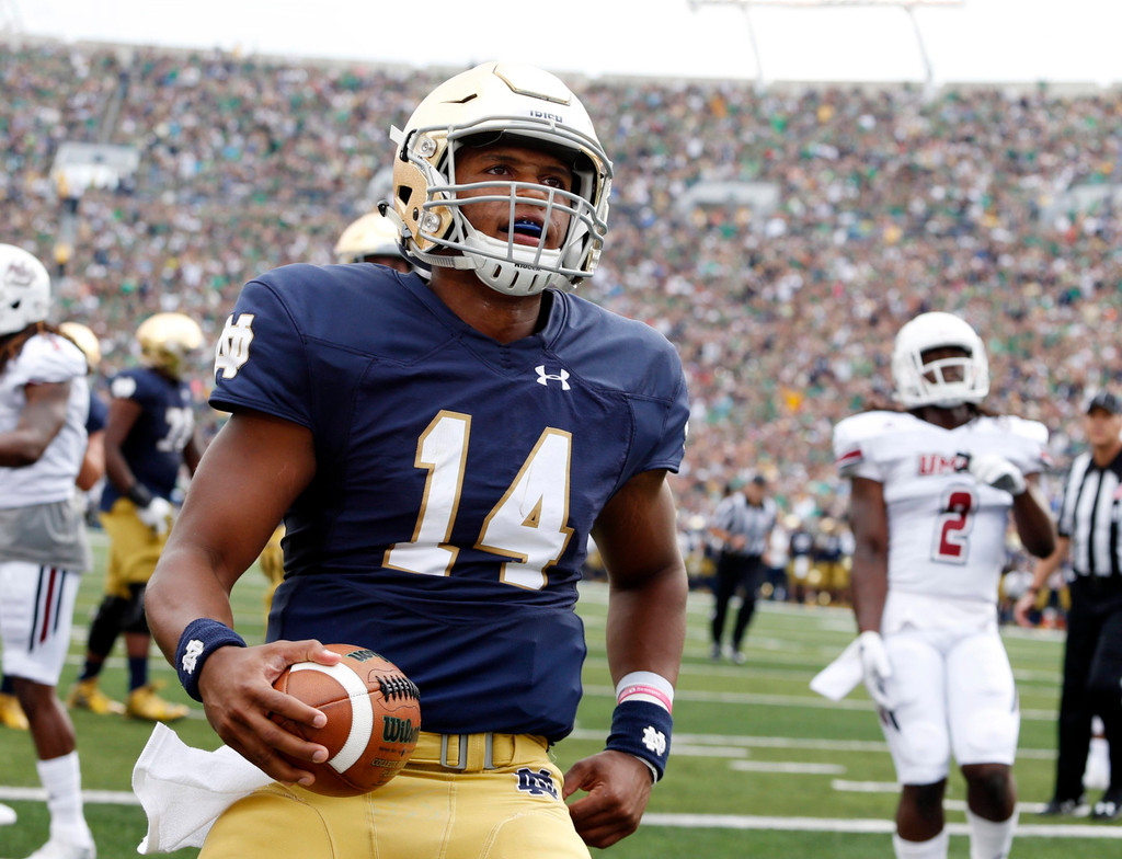 Notre Dame 62, UMass 27